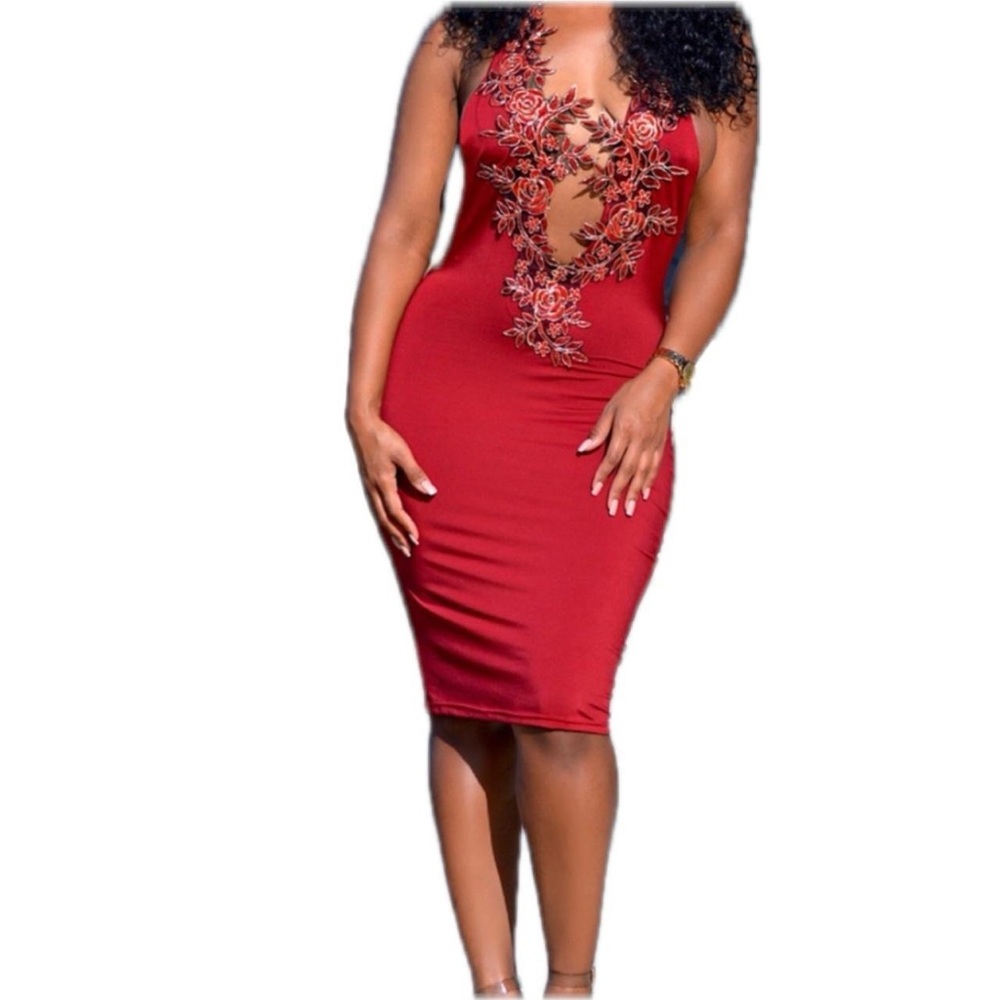 Custom detailed Silky evening Dress